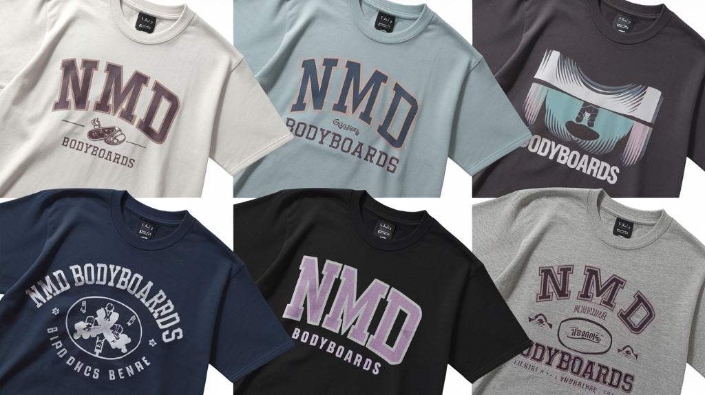 NMD Bodyboards t shirts