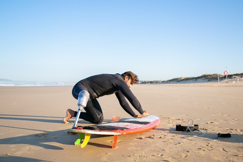why surfboard wax clumps in tropical climates