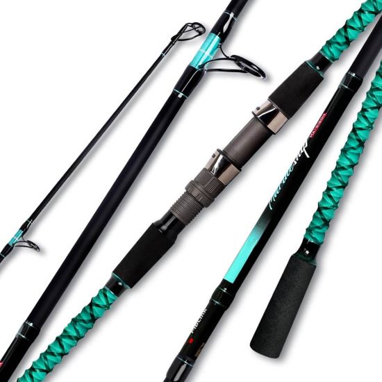 Fiblink Portable Spinning Fishing Rod Saltwater