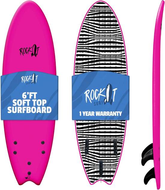 Rock It Albert 6ft Soft Top Surfboard