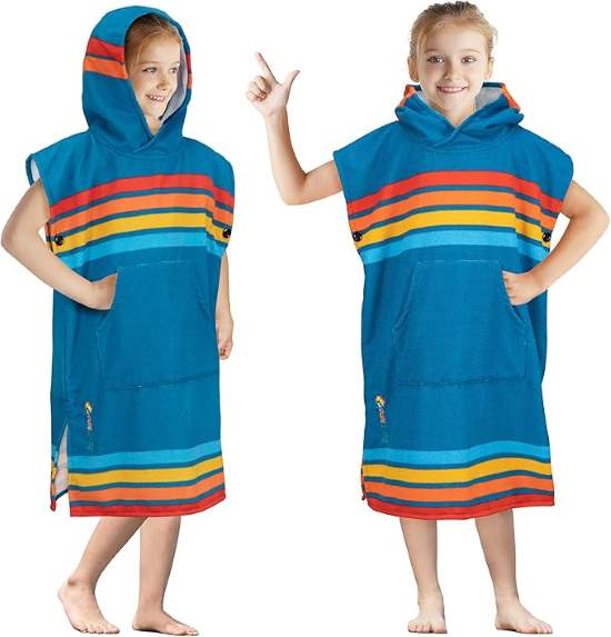 SUN CUBE Surf Poncho Changing Robe Children Model