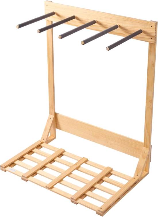 VEVOR Natural Pinewood Vertical Surfboard Stand