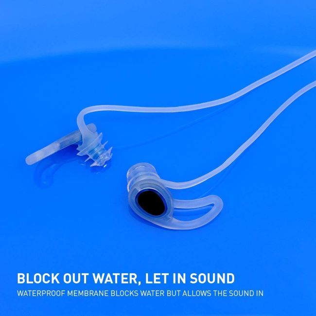 ADVANCED SOUND GROUP Eartune Aqua U waterproof silicone ear plugs allowing sound while helping block water during swimming and surfing