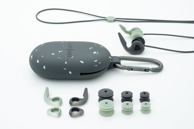 Creatures of Leisure Surf Ears 4.0 ear plugs designed for surfers with secure fit and water-blocking performance