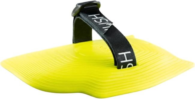Hush ultra-light eco-friendly bodysurfing handplane designed for travel, easy handling, and improved wave riding experience