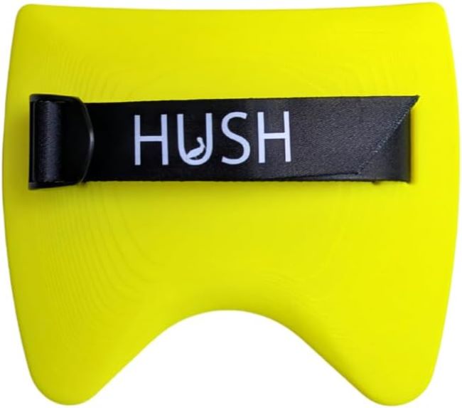 Hush Hawaiian fishtail bodysurfing handboard designed for all skill levels, offering better control and stability in ocean waves