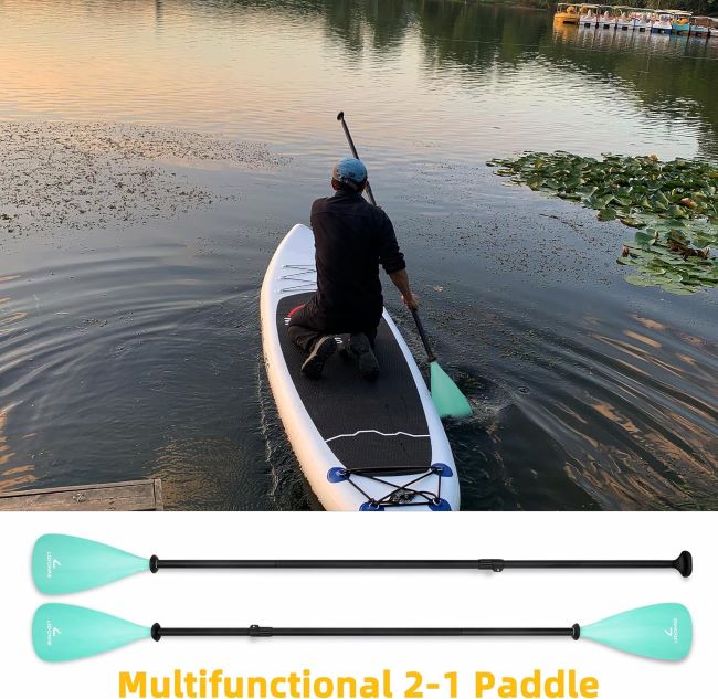 LEDONNE SUP paddle designed for smooth, efficient paddling on lakes and oceans
