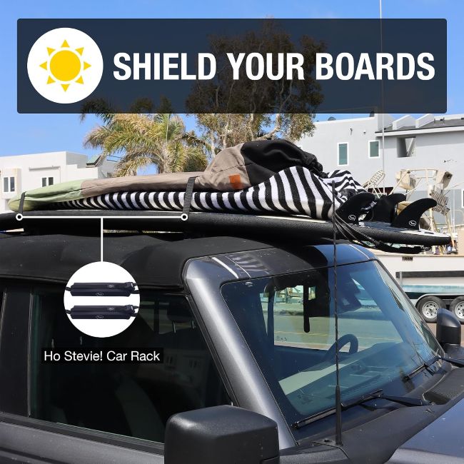 Ho Stevie! surfboard sock cover for protecting boards from scratches, dust, and sun exposure