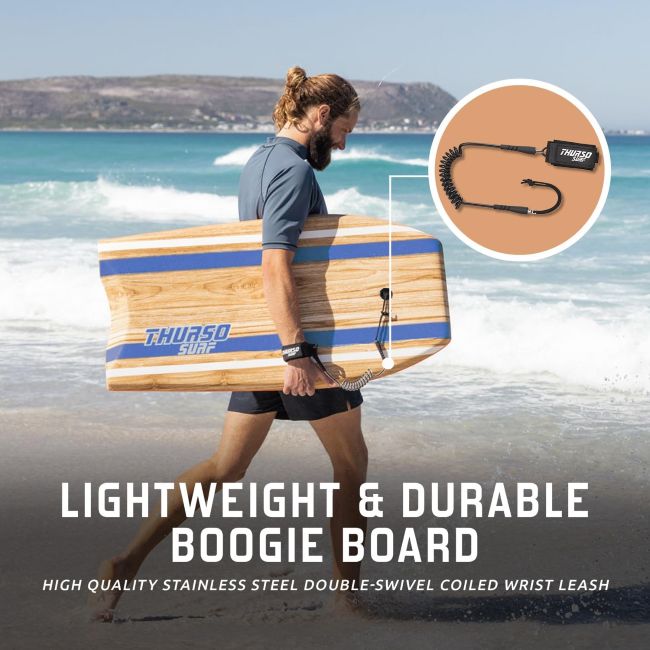 Affordable THURSO SURF Quill bodyboard with EPS core and lightweight construction