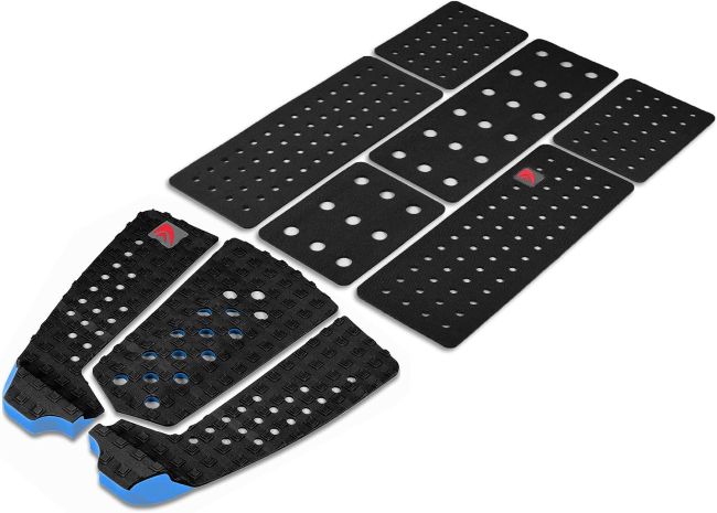 Abahub 9-Piece Surf Deck Traction Pad with EVA foam design
